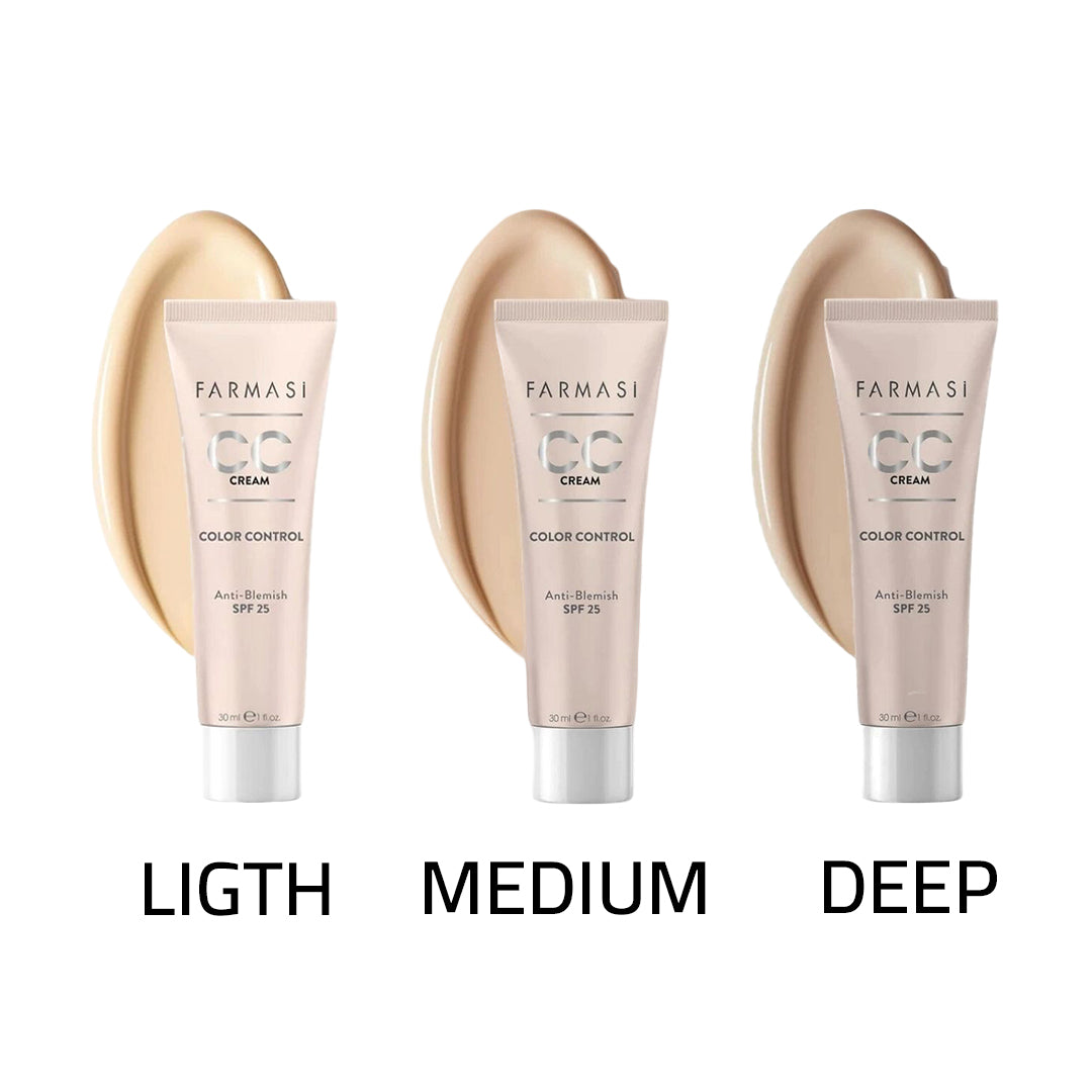 Farmasi CC Color Control Anti-Blemish SPF25 Rose Cosmetics