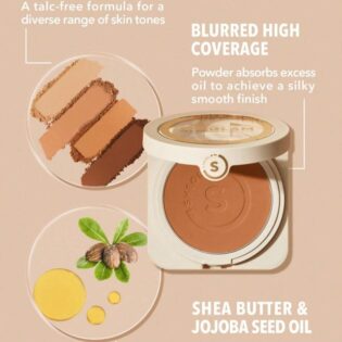 Sheglam Powder Foundation Rose Cosmetics