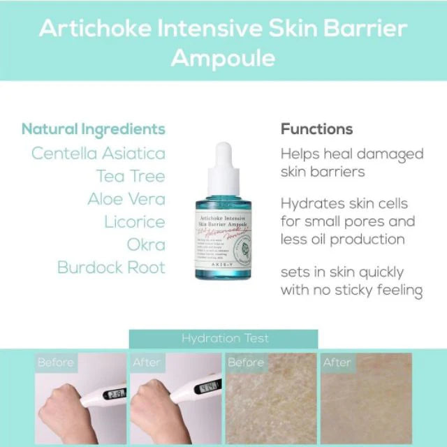 Artichoke Intensive Skin Barrier Ampoule Rose Cosmetics