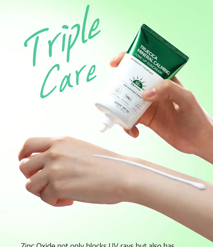 SOME BY MI - Truecica Mineral Calming Tone-Up Suncream Rose Cosmetics