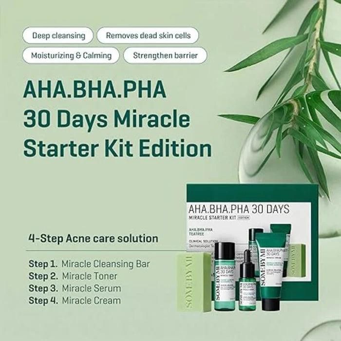 AHA.BHA.PHA 30 Days Miracle Travel Kit Rose Cosmetics