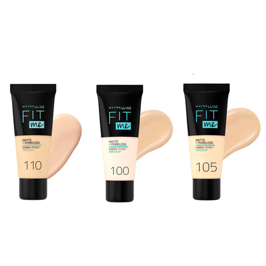 Maybelline foundation Fit Me Matte + Poreless Jasmine Beauty