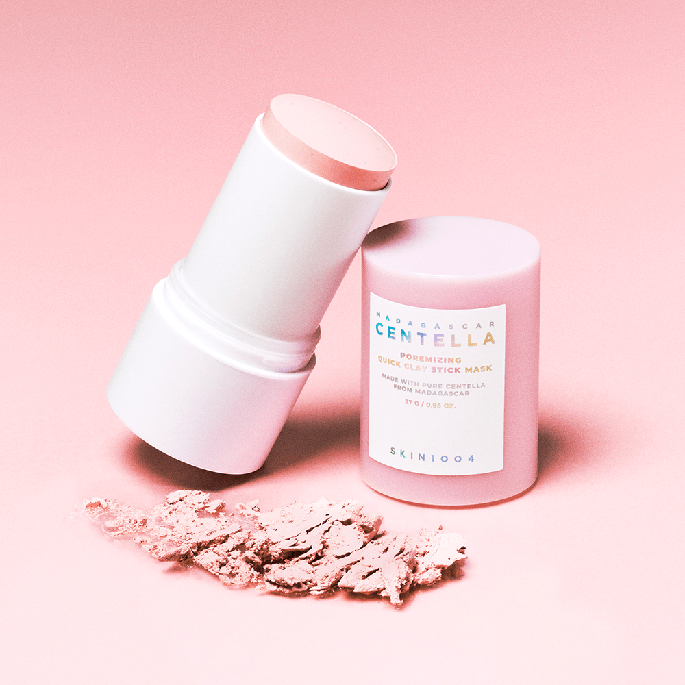 Madagascar Centella Poremizing Quick Clay Stick Mask Rose Cosmetics