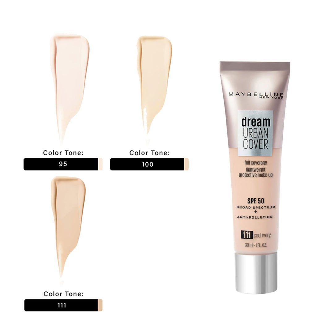 MAYBELLINE NEW YORK Dream Urban Full Coverage Foundation Jasmine Beauty