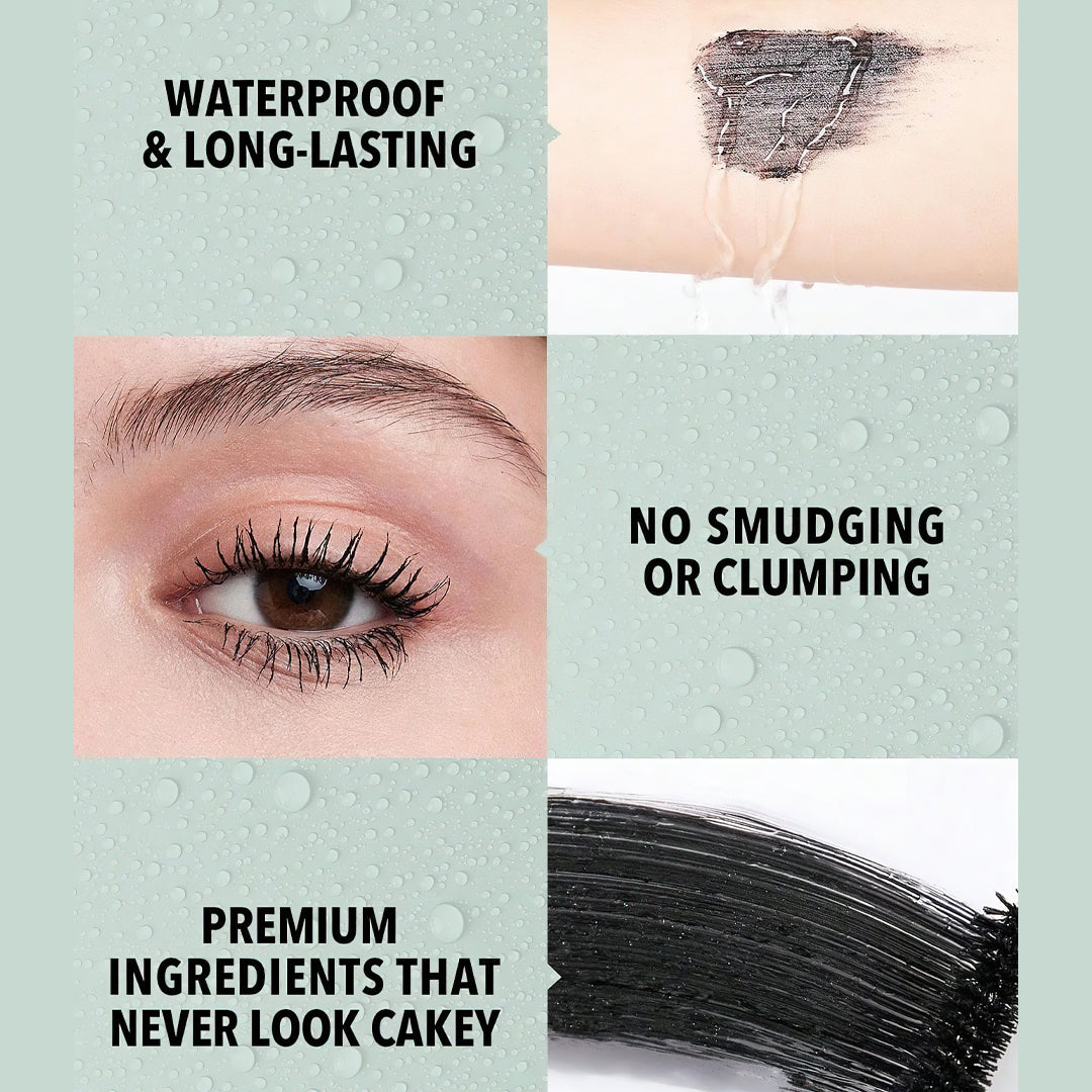 Sheglam All in one Volume & Length Mascara Waterproof + Free Lash Curler Jasmine Beauty