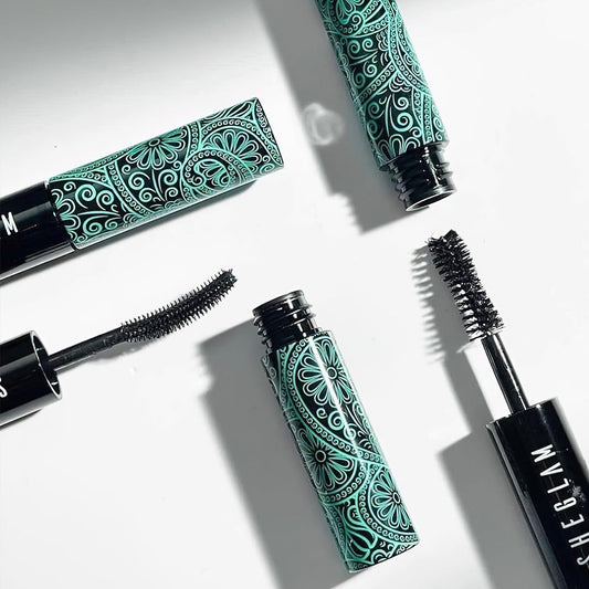Sheglam All in one Volume & Length Mascara Waterproof + Free Lash Curler Jasmine Beauty
