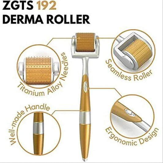 ZGTS Derma Roller Professional Gold Titanium Rose Cosmetics