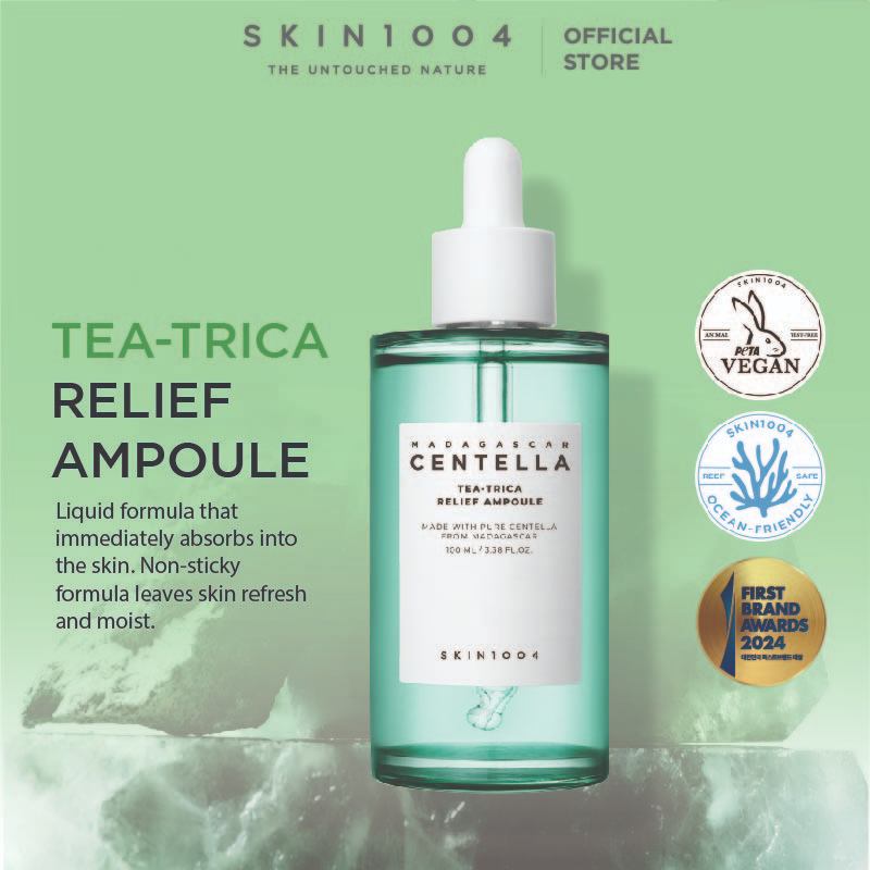 Madagascar Centella Tea-Trica Relief Ampoule 100ml Rose Cosmetics