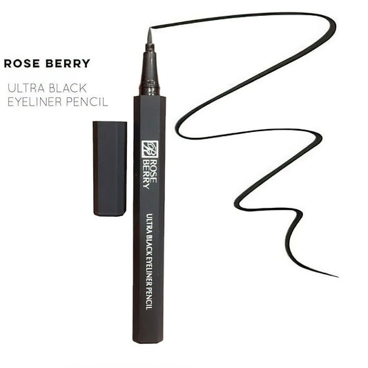 rose berry _ Ultra Black eyeliner Jasmine Beauty