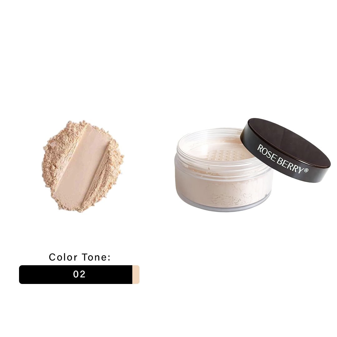 Rose berry Loose powder Jasmine Beauty