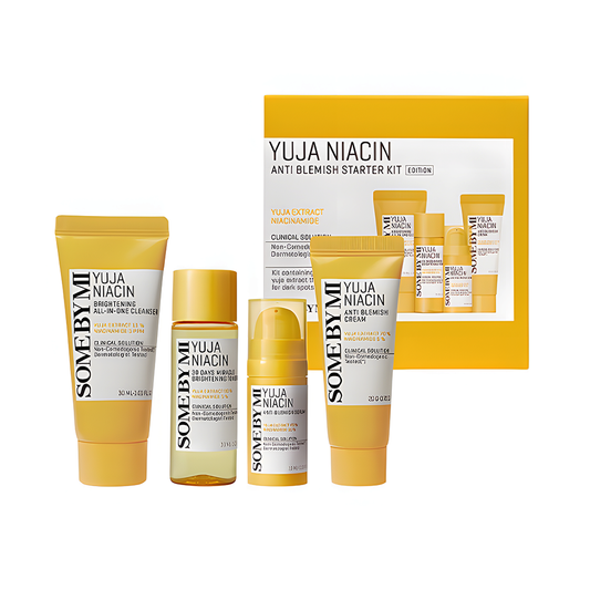 SOME BY MI - Yuja Niacin 30 Days Brightening Starter Kit 4 pcs Rose Cosmetics