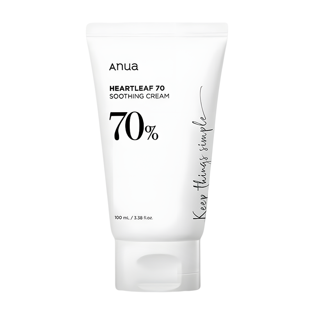 Anua Heartleaf 70% Soothing Cream (100ml) Rose Cosmetics
