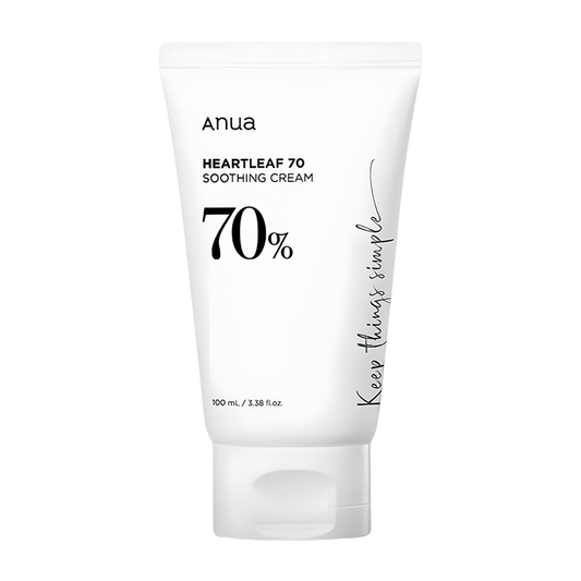 Anua Heartleaf 70% Soothing Cream (100ml) Rose Cosmetics