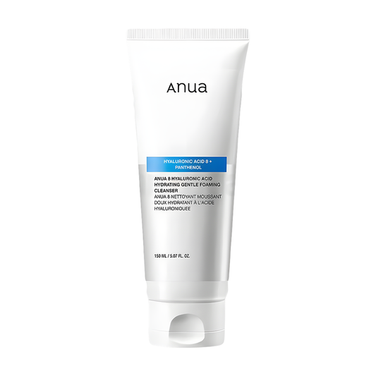 ANUA 8 Hyaluronic Acid Hydrating Gentle Foaming Cleanser Rose Cosmetics