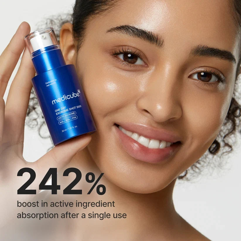 Medicube One Day Exosome Shot 2000 – Mild Pore & Texture Care | 40% OFF Glamora