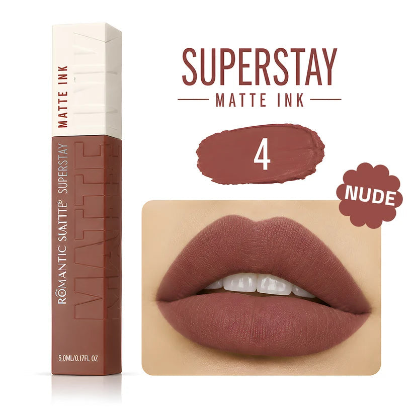 SuperStay Matte ink 2 pieces offer from Romantic Matte Rose Cosmetics