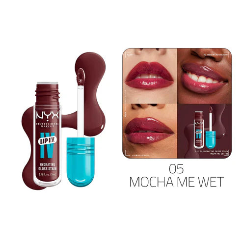 NYX Professional Makeup Lip I.V. Hydrating Gloss Stain Rouge