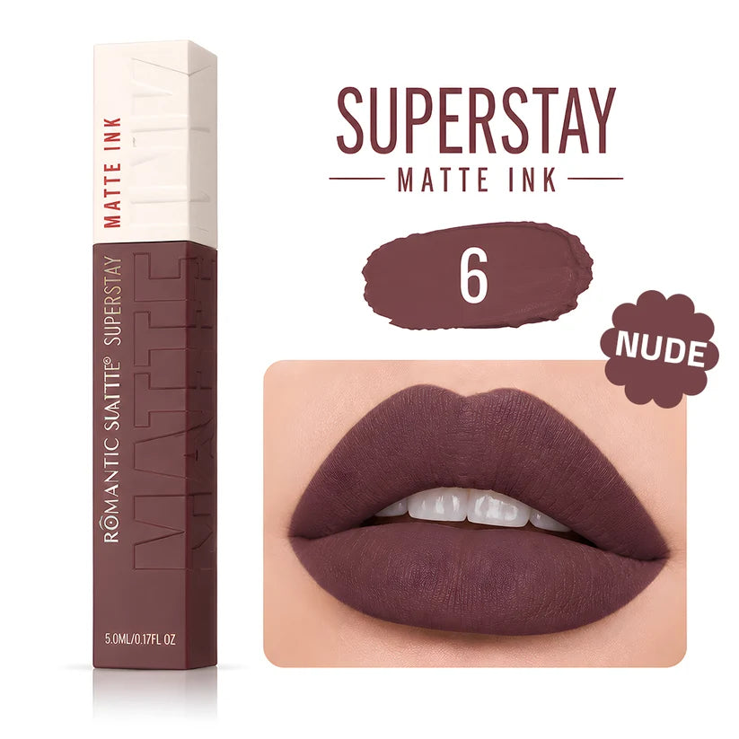 SuperStay Matte ink 2 pieces offer from Romantic Matte Rose Cosmetics