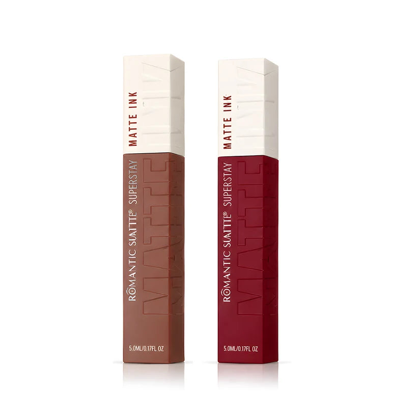 SuperStay Matte ink 2 pieces offer from Romantic Matte Rose Cosmetics