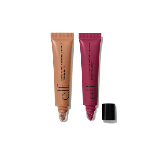 2 pieces e.l.f Glow Reviver Melting Lip Balm Rouge