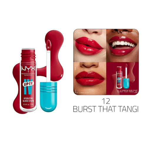 NYX Professional Makeup Lip I.V. Hydrating Gloss Stain Rouge