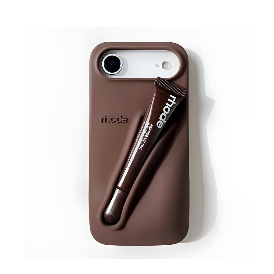 Rhode lip gloss + IPH 17 AIR Case Rose Cosmetics