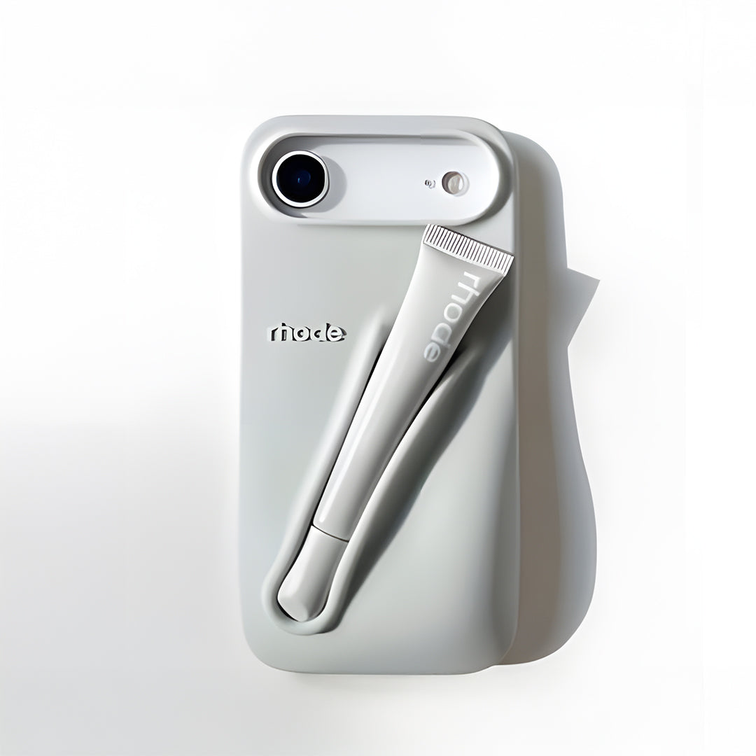 Rhode lip gloss + IPH 17 AIR Case Rose Cosmetics