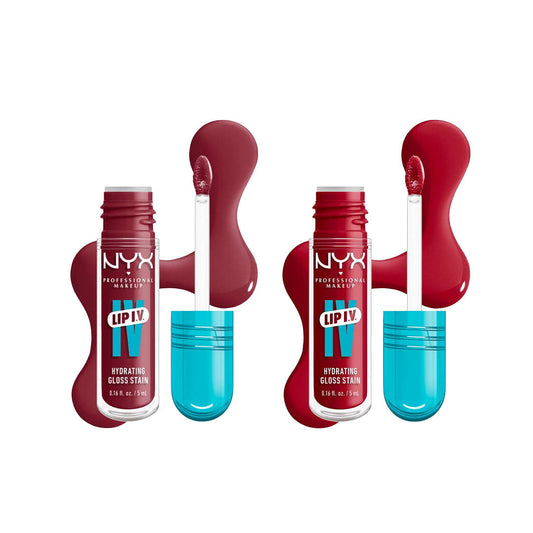 NYX Lip I.V. Hydrating Gloss Stain – Buy 1 Get 1 Free Rouge