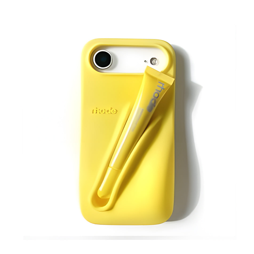 Rhode lip gloss + IPH 17 AIR Case Rose Cosmetics