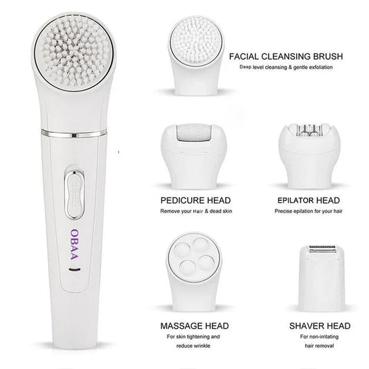 DSP Professional 5-in-1 personal care brush Rose Cosmetics