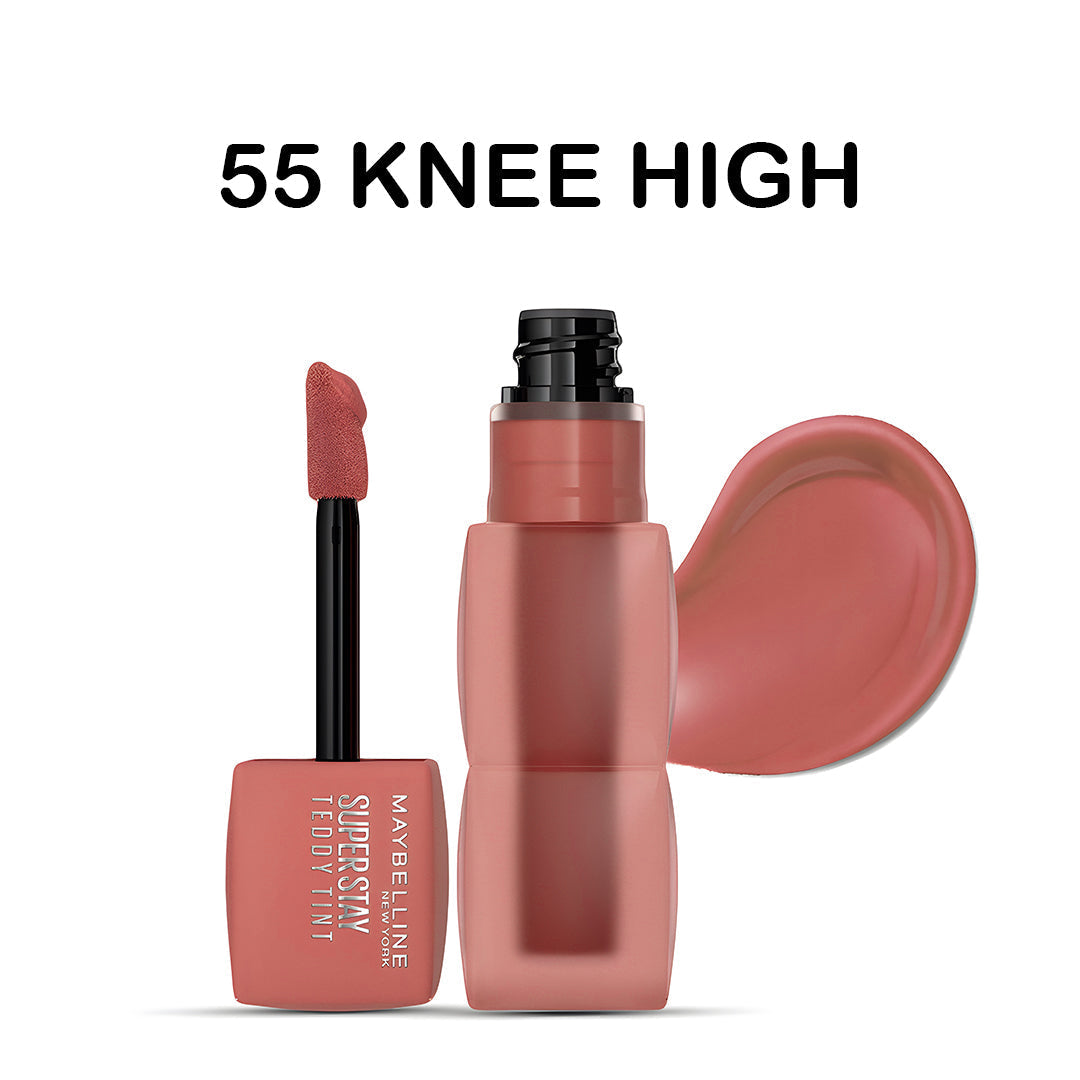 Maybelline Super Stay Teddy Tint – Soft Matte Lip Tint | Buy 1 Get 1 Free Maybelline