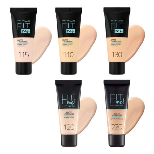 Maybelline foundation Fit Me Matte + Poreless Jasmine Beauty