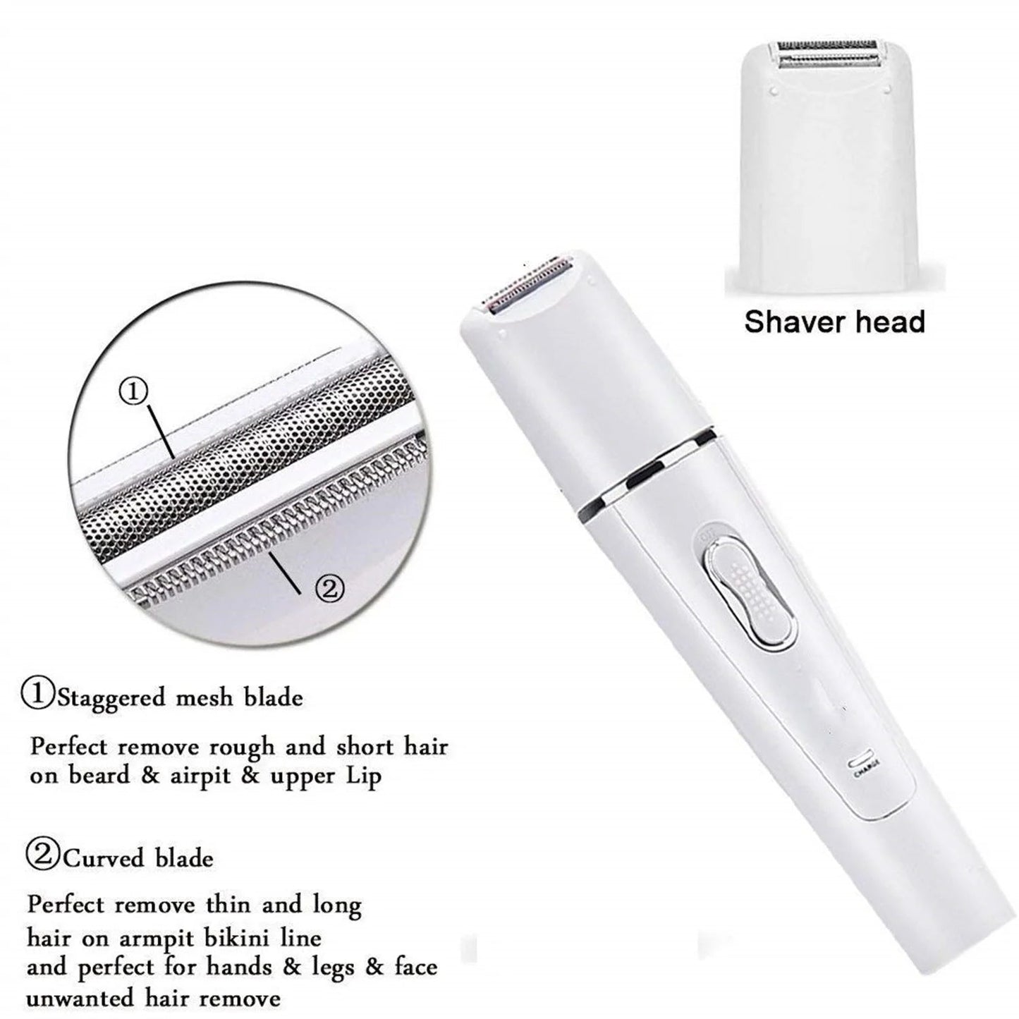 DSP Professional 5-in-1 personal care brush Rose Cosmetics