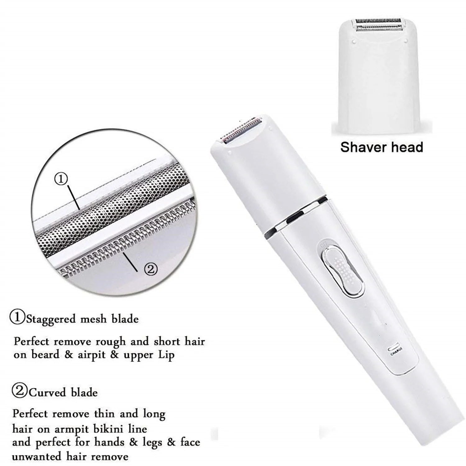 DSP Professional 5-in-1 personal care brush Rose Cosmetics