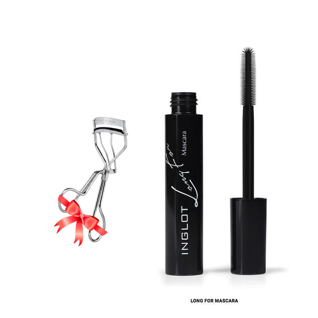 Inglot long Mascara + Free Lash Curler Jasmine Beauty