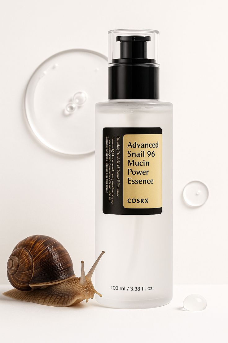 COSRX Advanced Snail Duo – Snail 96 Mucin Power Essence 100ml + Snail 92 All In One Cream 100g | 40% OFF Glamora