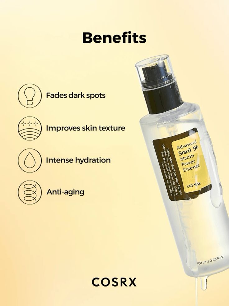 COSRX Advanced Snail Duo – Snail 96 Mucin Power Essence 100ml + Snail 92 All In One Cream 100g | 40% OFF Glamora