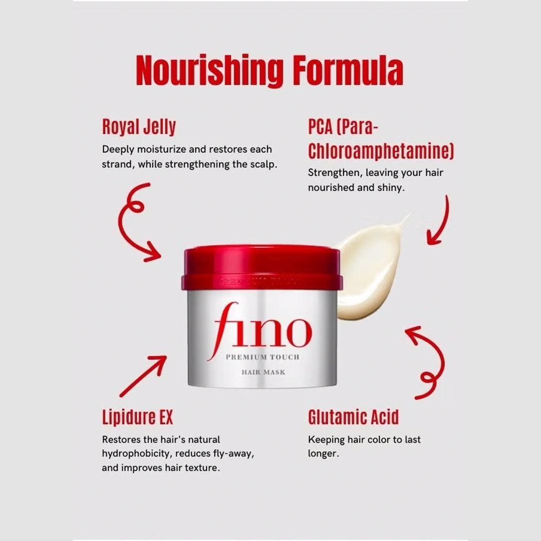 Fino Premium Touch Hair Mask Rose Cosmetics