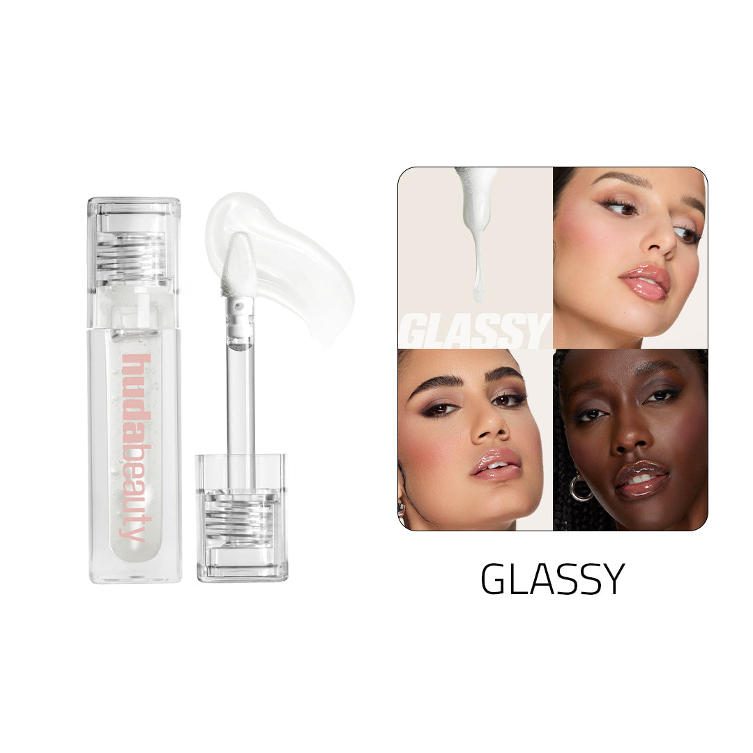Huda Beauty Mascara, Blush & Lipgloss Trio – 50% OFF Rouge