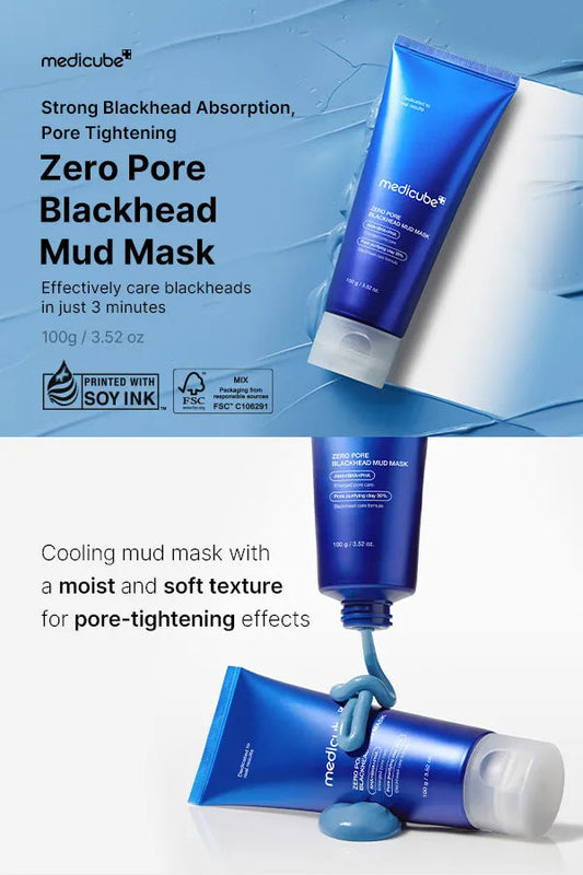 Medicube - Zero Pore Blackhead Mud Mask Rose Cosmetics