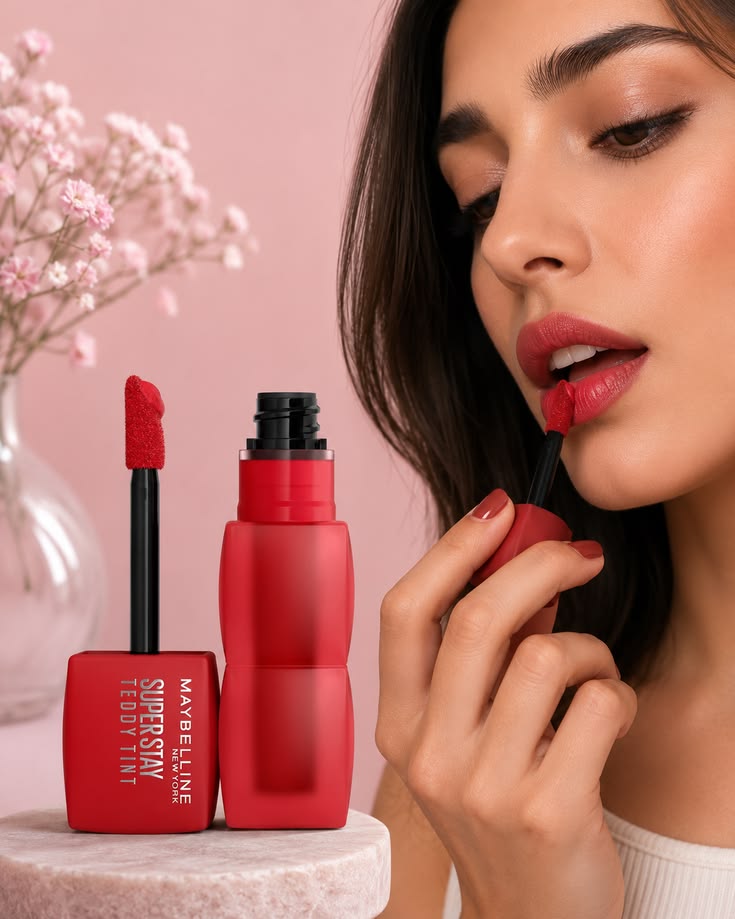 Maybelline Super Stay Teddy Tint – Soft Matte Lip Tint | Buy 1 Get 1 Free Maybelline