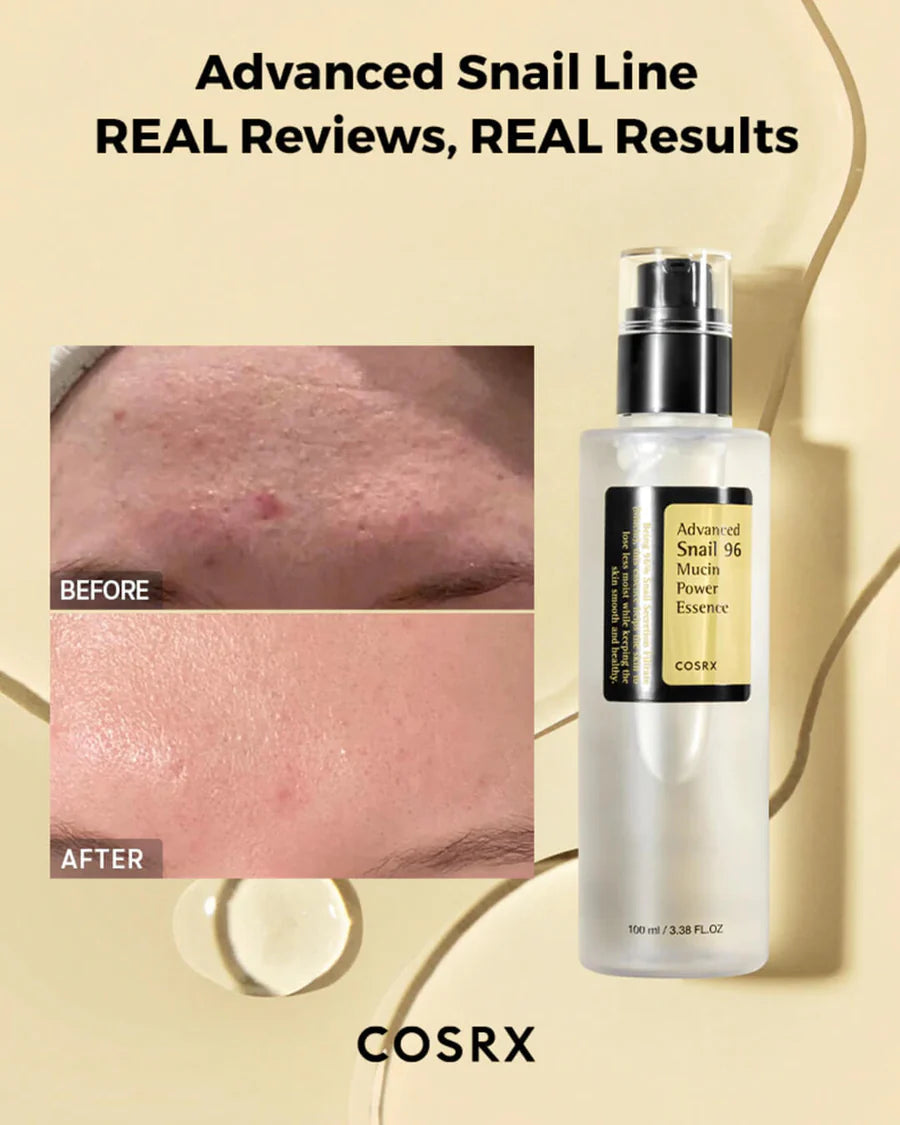 Cosrx Advanced Snail Radiance Dual Essence Rose Cosmetics