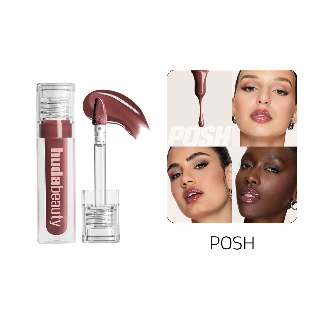 Huda Beauty Mascara, Blush & Lipgloss Trio – 50% OFF Rouge