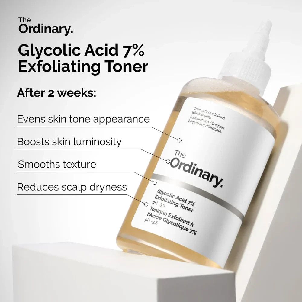 The Ordinary Glycolic Acid 7% Exfoliating Toner Rouge