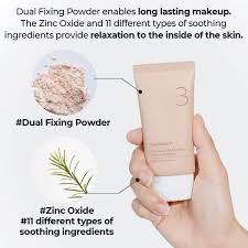 Numbuzin No.3 Porcelain Base-Skip Tone Up Beige SPF50+ Rose Cosmetics