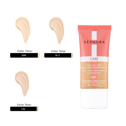 Foundation SEPHORA COLLECTION Care Glow Jasmine Beauty