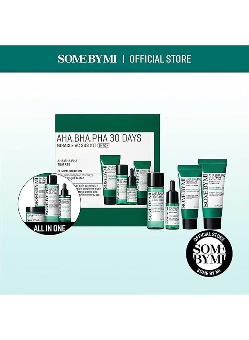 SOME BY MI – AHA BHA PHA 30 Days Miracle AC SOS KIT Rose Cosmetics