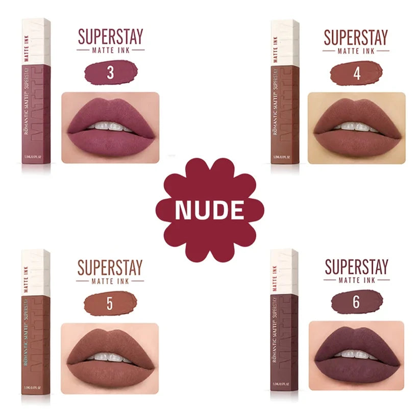 SuperStay Matte ink 2 pieces offer from Romantic Matte Rose Cosmetics