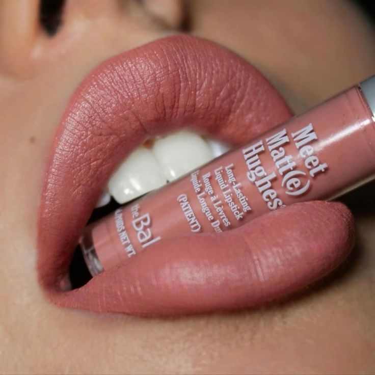 the Balm Meet Matt(e) Hughes Nude Mini Liquid Lipstick Set – 6 Shades | 50% OFF Rose Cosmetics