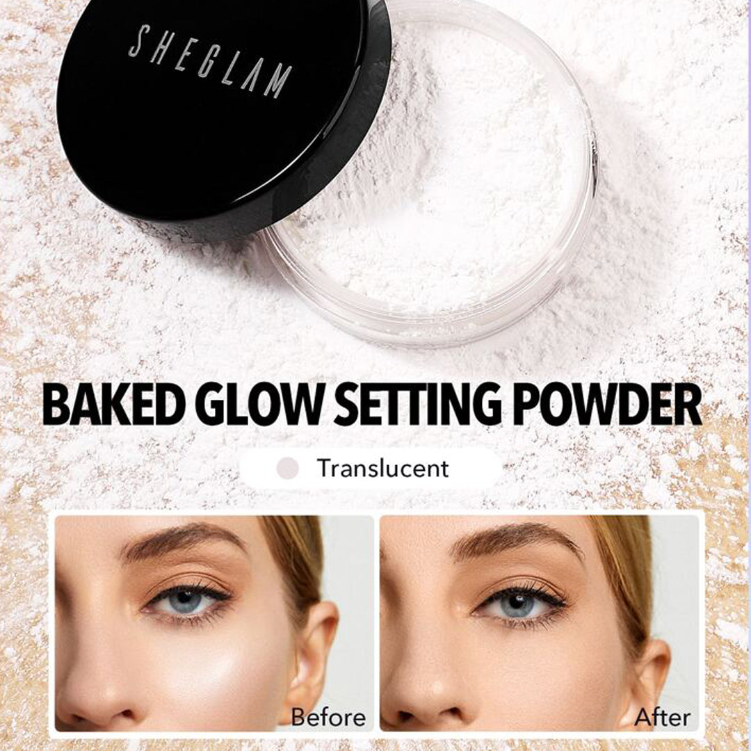 Sheglam Baked Glow Setting Powder Jasmine Beauty